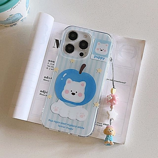 Case Phone / Charm Set Dog FashionChic