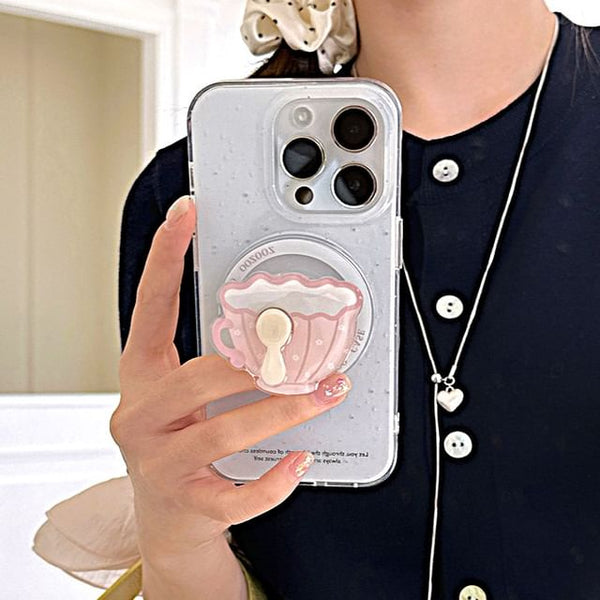 Magnetic MagSafe) Phone Glitter (Compatible with Case FashionChic