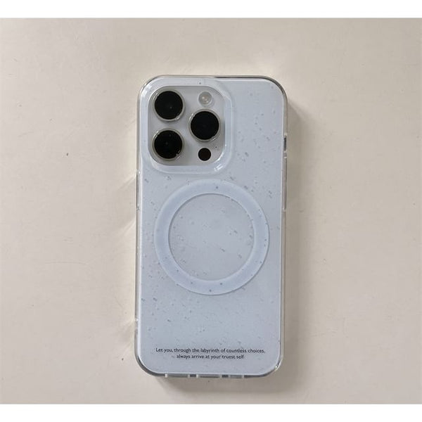 Magnetic MagSafe) Phone Glitter (Compatible with Case FashionChic