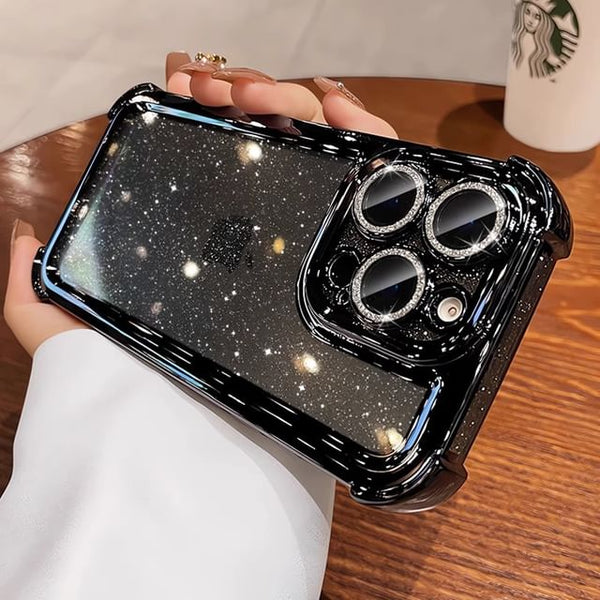 Case Glitter Transparent iPhone FashionChic