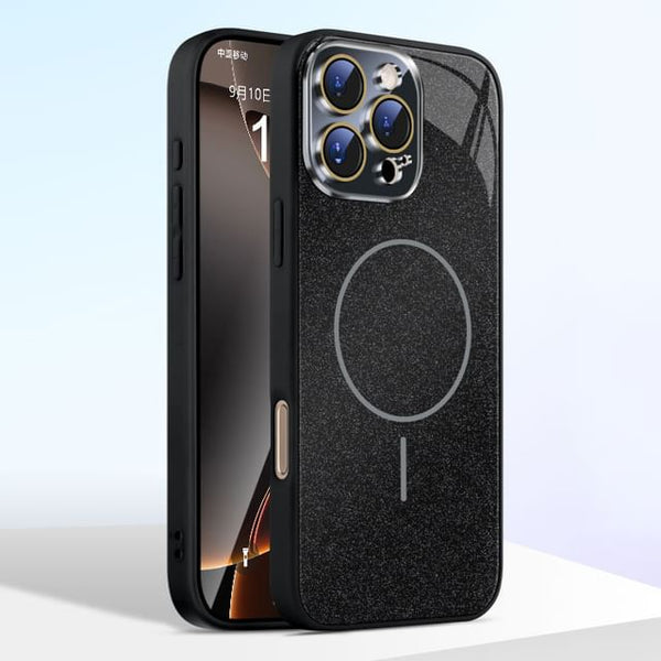 Case (Compatible with Magnetic MagSafe) iPhone Glitter FashionChic