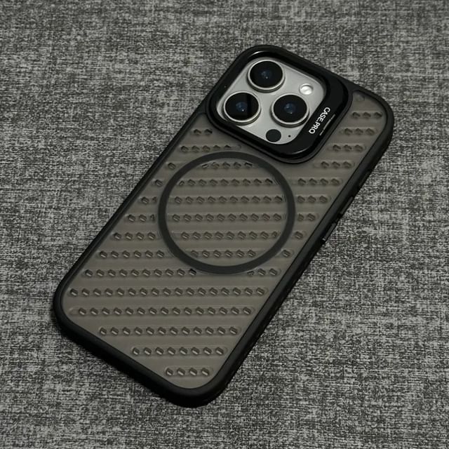 Magnetic Case (Compatible iPhone MagSafe) with Perforated FashionChic