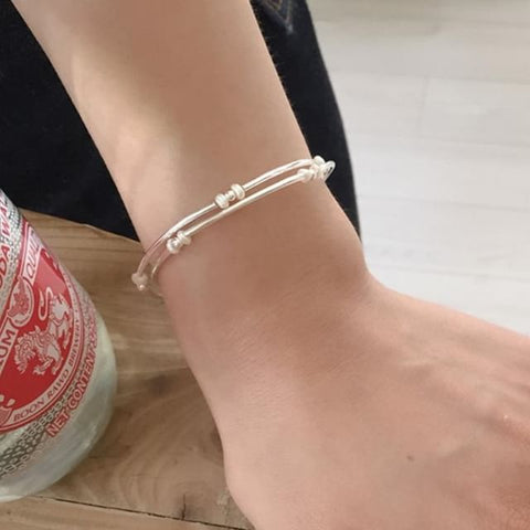 Pearl 925 Bracelet Natural Silver Sterling FashionChic