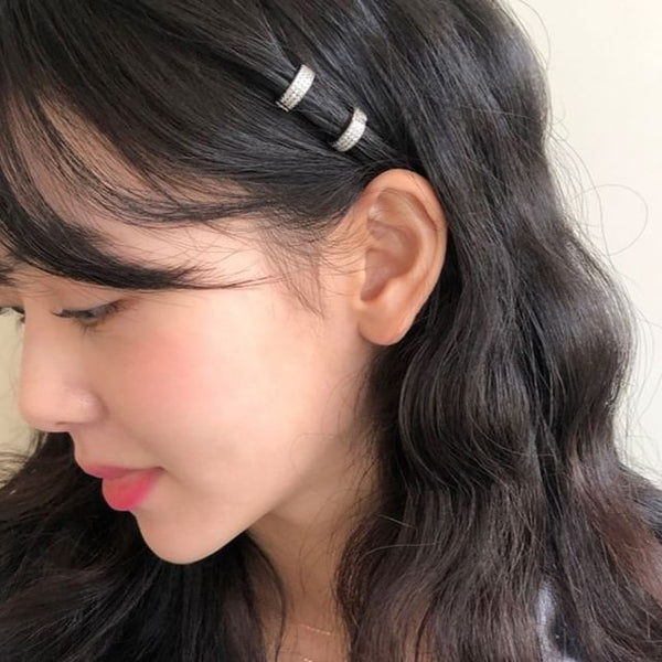 Rhinestone Hair Ring FashionChic