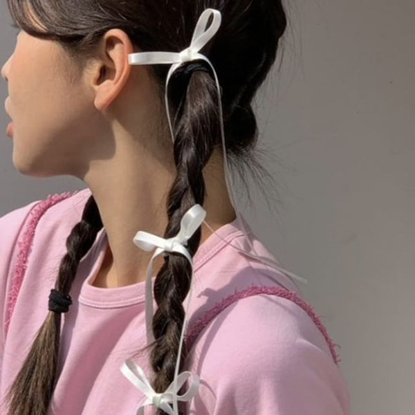 Set Hair Bow 3: Clip Plain of FashionChic