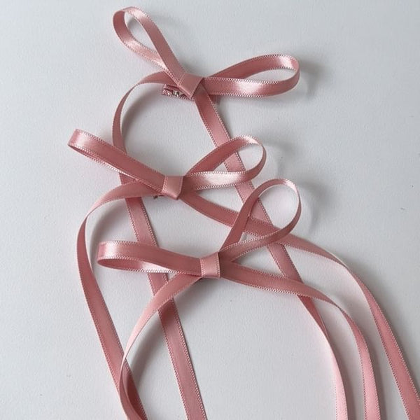 Set Hair Bow 3: Clip Plain of FashionChic