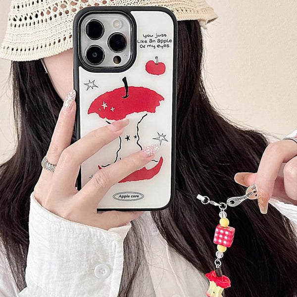 Apple Print Phone Case FashionChic