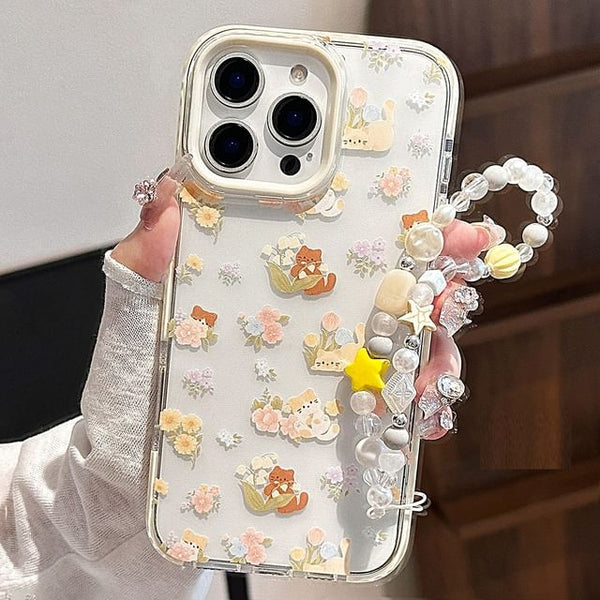 Case Phone Print Cat FashionChic