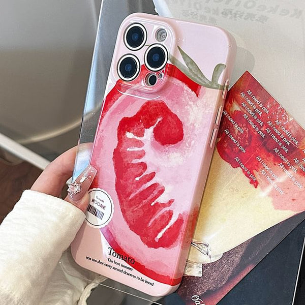 Print Tomato Phone Case FashionChic