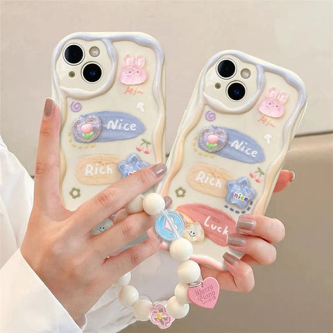 Phone Cartoon Strap / Set 3D Case FashionChic