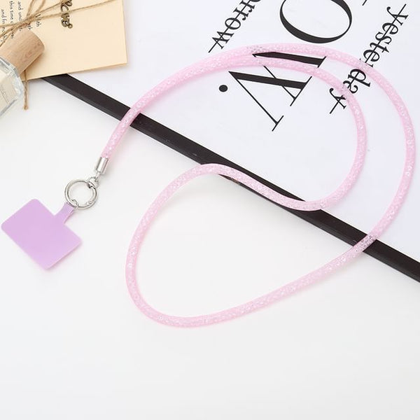 Phone Lanyard Pad with Glitter FashionChic