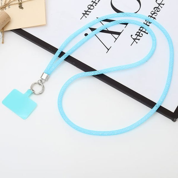 Phone Lanyard Pad with Glitter FashionChic
