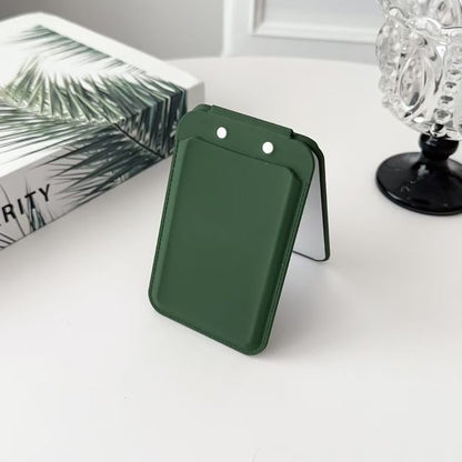 Portable Magnetic Holder MagSafe) Card with Mirror (Compatible FashionChic