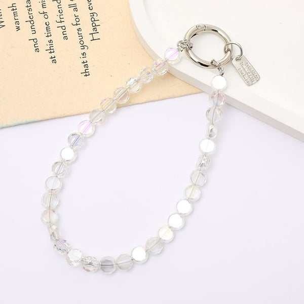Phone Faux Crystal Bead Strap FashionChic