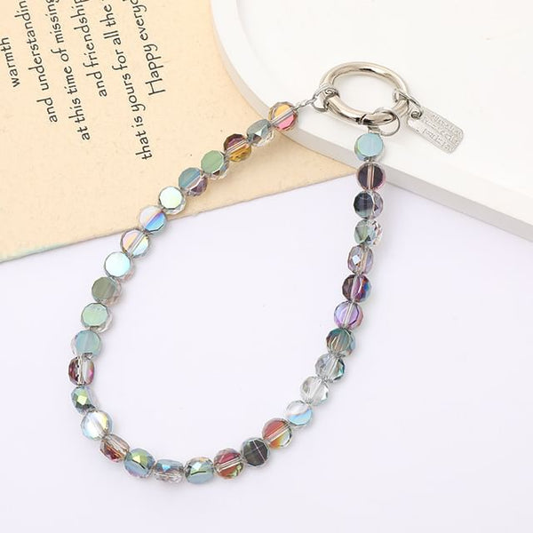 Phone Faux Crystal Bead Strap FashionChic