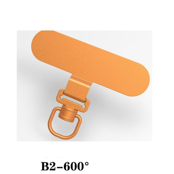 (Various Phone / Steel Stainless Rotatable Designs) Pad Lanyard FashionChic