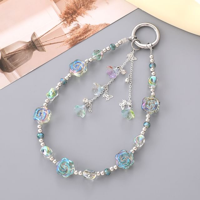 Strap Floral Phone Bead FashionChic