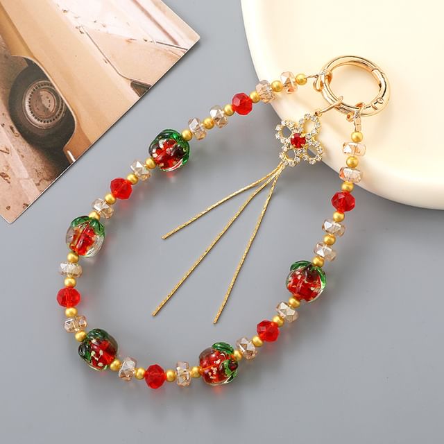 Bead Phone Clover Fruit Strap FashionChic