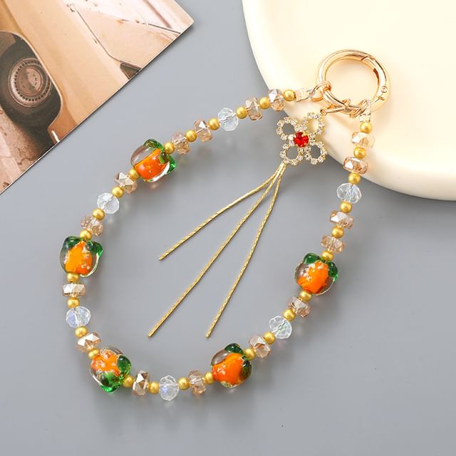 Bead Phone Clover Fruit Strap FashionChic