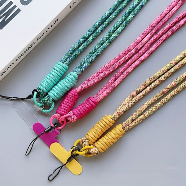Lanyard Strap Plain Phone with Pad FashionChic