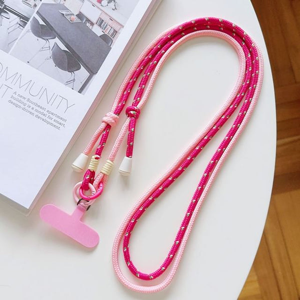 Phone Lanyard Pad with Knotted FashionChic