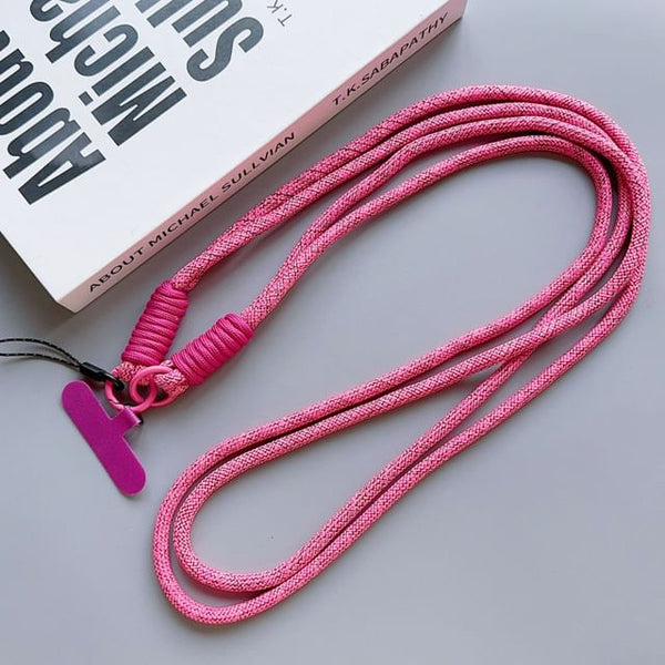 Lanyard Strap Plain Phone with Pad FashionChic