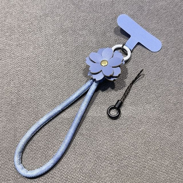 Phone with and Pad Lanyard Strap Floral Leather Faux FashionChic