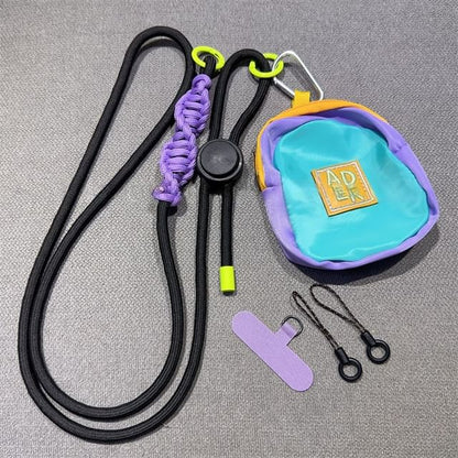 Adjustable Braided Phone Pad with Lanyard FashionChic