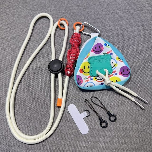 Adjustable Braided Phone Pad with Lanyard FashionChic