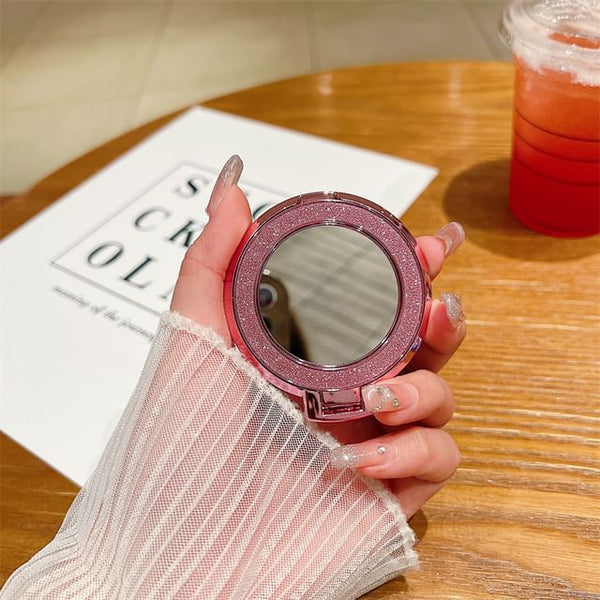 Phone Magnetic with Glitter Stand Mirror FashionChic