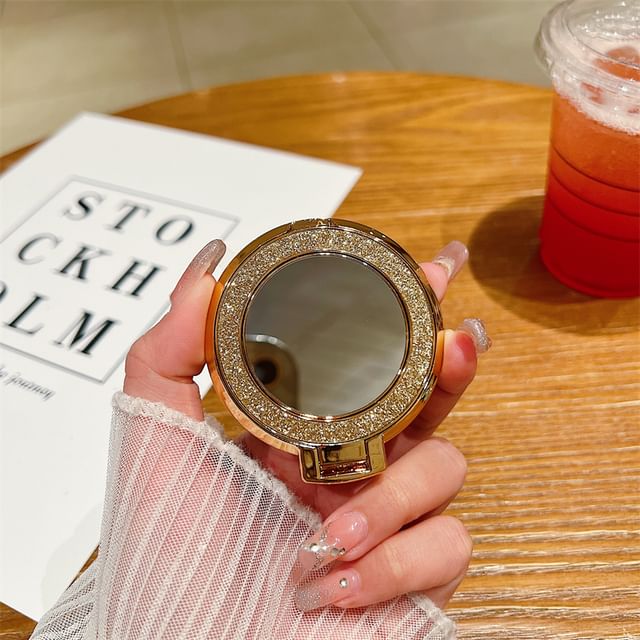 Phone Magnetic with Glitter Stand Mirror FashionChic