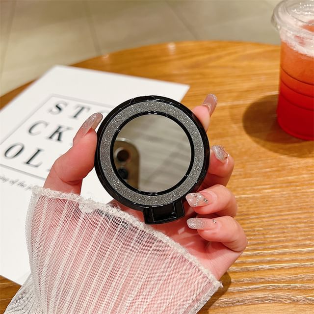 Phone Magnetic with Glitter Stand Mirror FashionChic