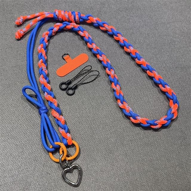 Phone Braided Lanyard with Strap Pad FashionChic
