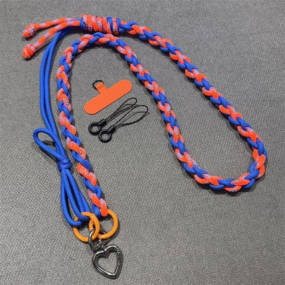 Phone Braided Lanyard with Strap Pad FashionChic