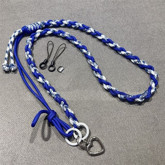 Phone Braided Lanyard with Strap Pad FashionChic
