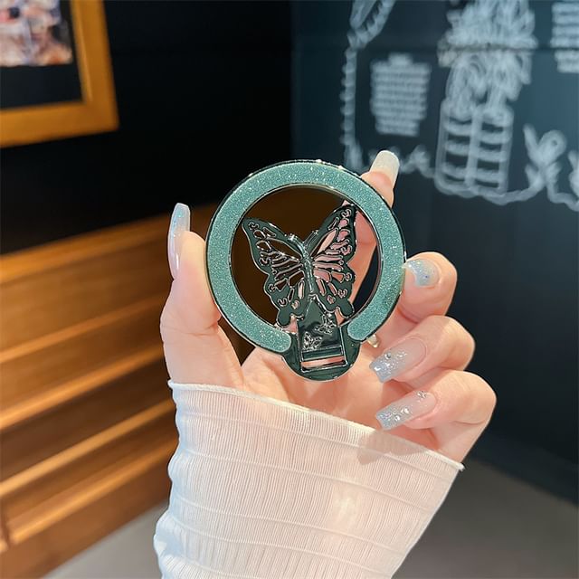 Glitter Magnetic Stand Butterfly Phone FashionChic