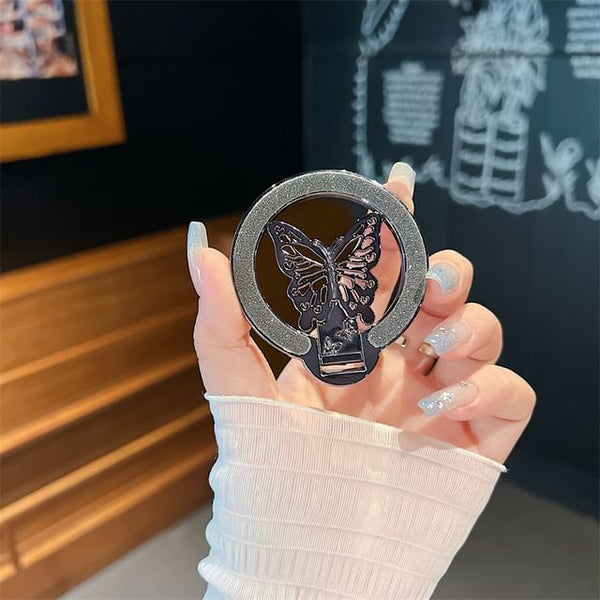 Glitter Magnetic Stand Butterfly Phone FashionChic