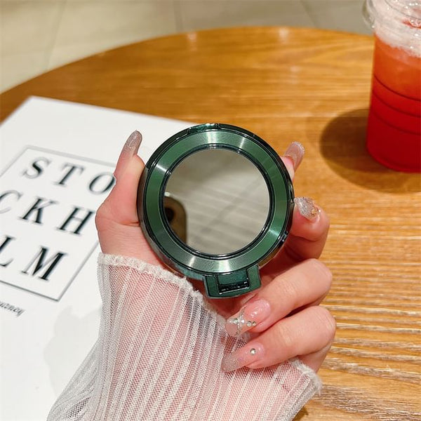 Alloy with Phone Stand Magnetic Mirror FashionChic