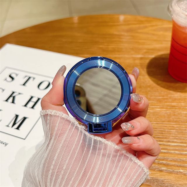 Alloy with Phone Stand Magnetic Mirror FashionChic