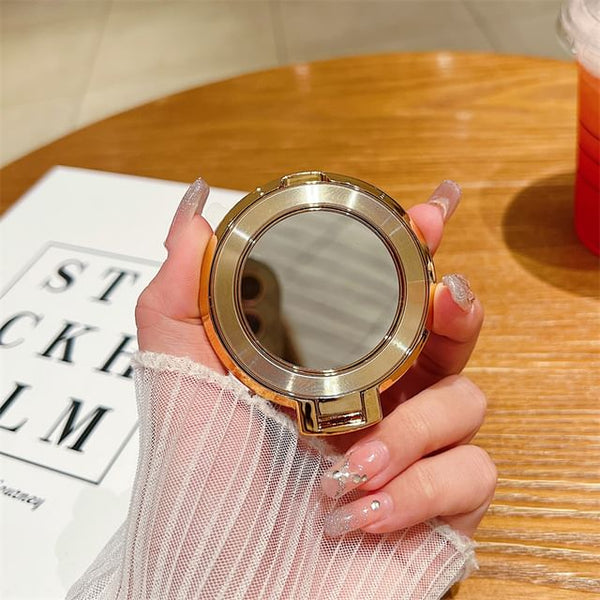Alloy with Phone Stand Magnetic Mirror FashionChic