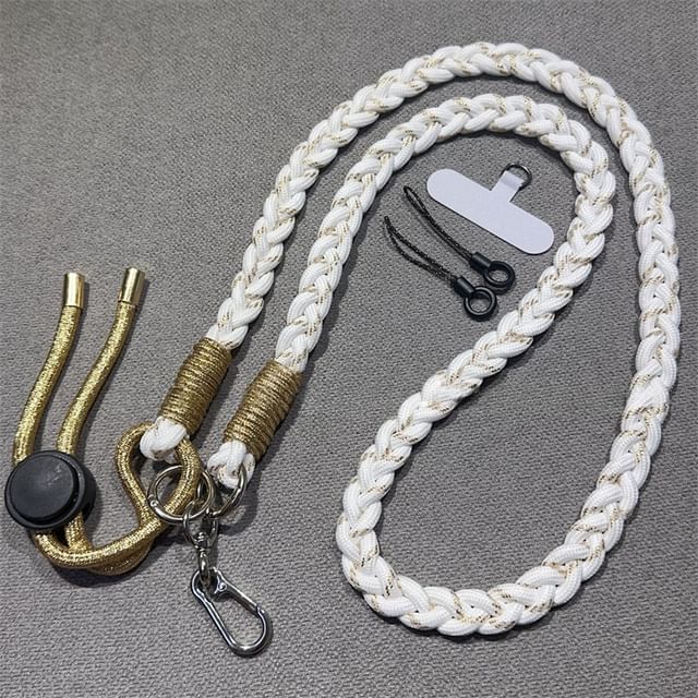 and with Strap Pad Braided Lanyard Phone FashionChic