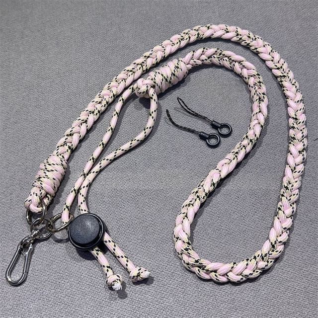and with Strap Pad Braided Lanyard Phone FashionChic