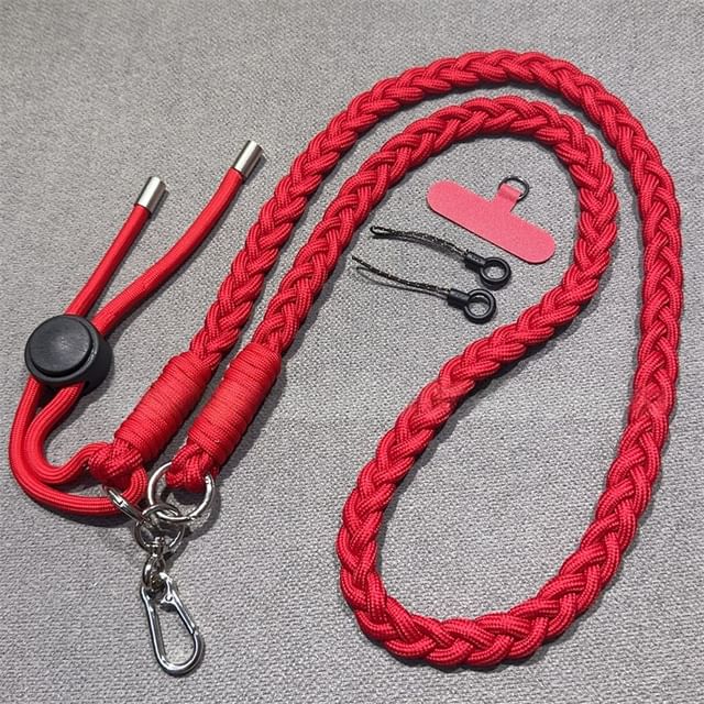 and with Strap Pad Braided Lanyard Phone FashionChic