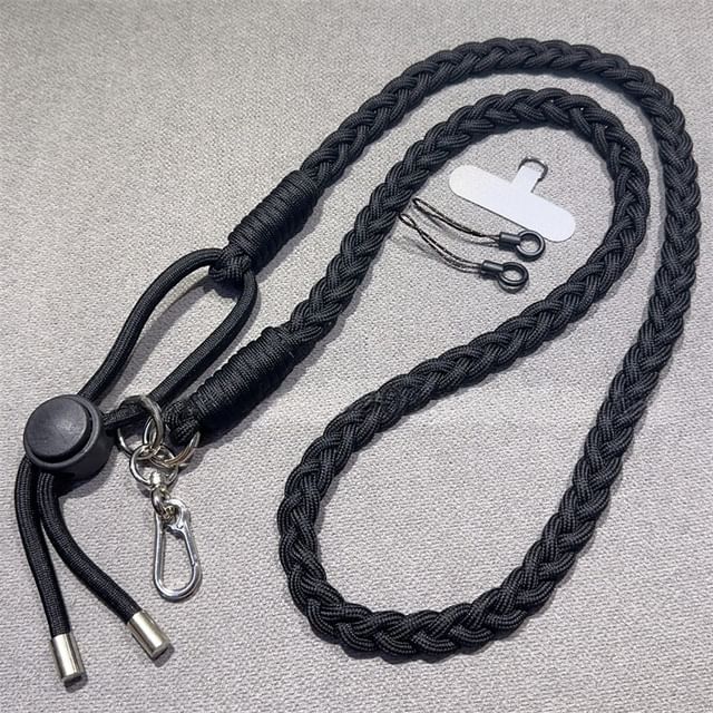 and with Strap Pad Braided Lanyard Phone FashionChic