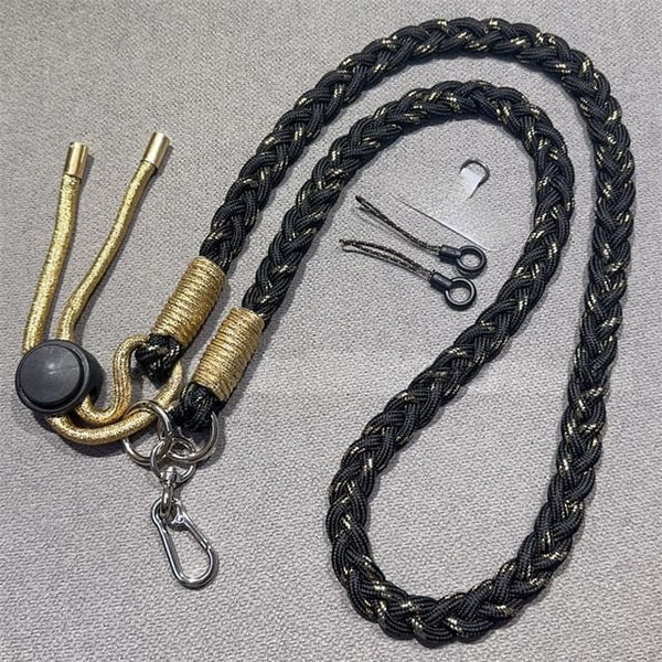 and with Strap Pad Braided Lanyard Phone FashionChic