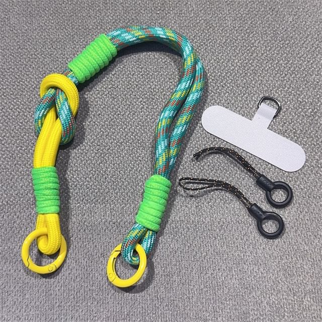 with and Phone Pad Strap Lanyard Two-Tone FashionChic