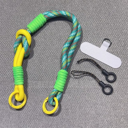 with and Phone Pad Strap Lanyard Two-Tone FashionChic