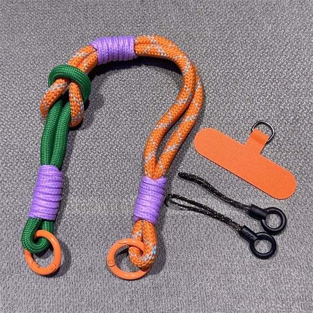 with and Phone Pad Strap Lanyard Two-Tone FashionChic