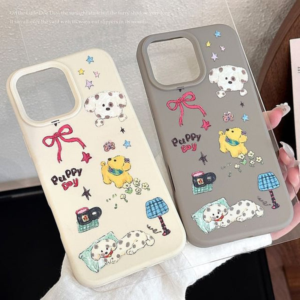 Print Phone Cartoon Case Dog FashionChic