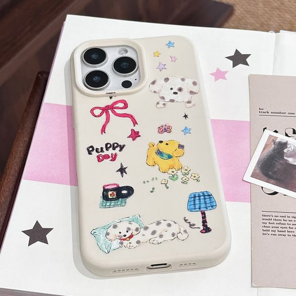 Print Phone Cartoon Case Dog FashionChic